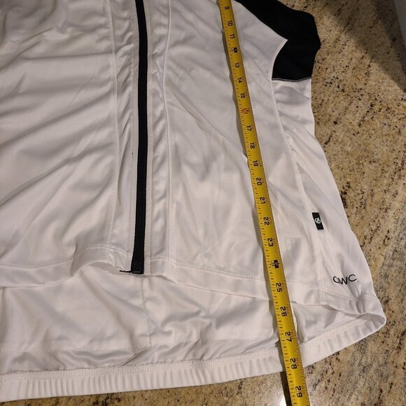 New! Women’s Dare 2B Size 16 Black & White Regale Vest Cycling Full Zip Vest - Picture 6 of 16